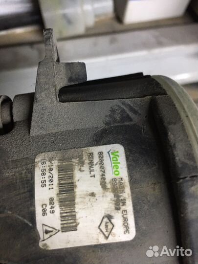 Противотуманные фары рено меган 2-3