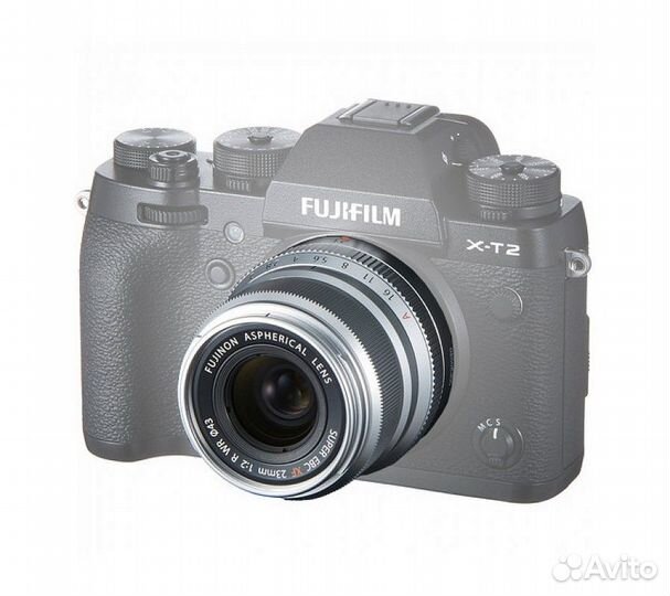 Объектив Fujifilm XF 23mm f/2 R WR серебро