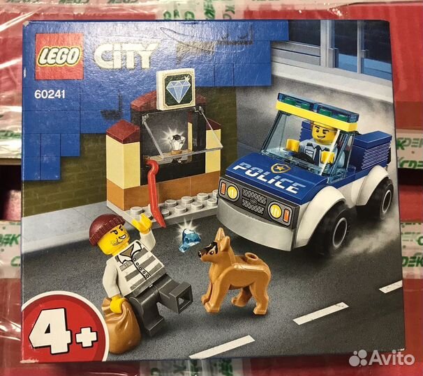Набор lego City 60241 Полицейский отряд с собакой