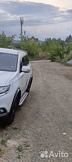Пороги на mitsubishi outlander 3