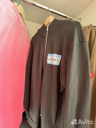 Зип худи vetements