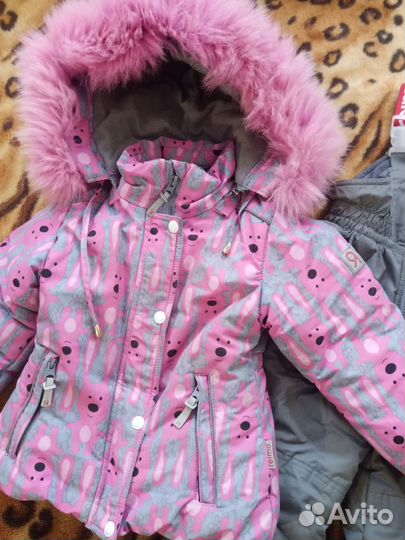 Зимний костюм для девочки
