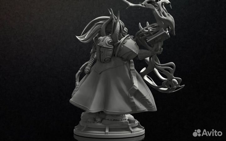 Миниатюра Warhammer Магнус Красный для покраски, 5