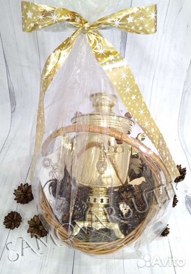 Тульский самовар на дровах к празднику