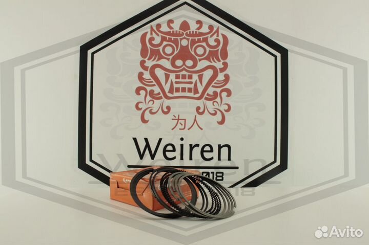 Кольца поршневые 4g18 4g15 Mitsubishi Byd F3