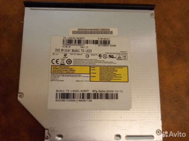 Slim DVD RAM & dvdr/RW & cdrw Samsung SN-208FB