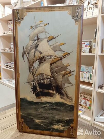 Новые нарды большие 60см Морские