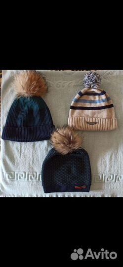 Шапка детская зимняя размер 54-58