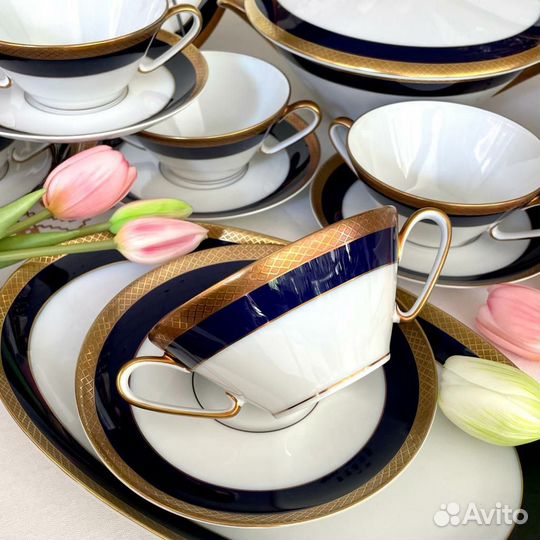 Столовый набор Кобальтовая Лента Edelstein Germany