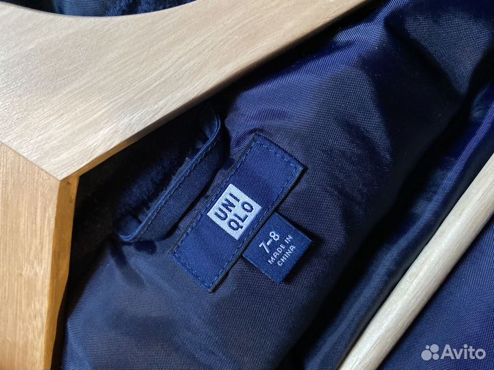 Пуховик uniqlo 7-8 лет