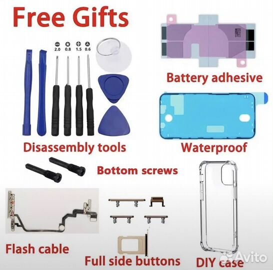 Задняя крышка для iPhone XR на 15 Pro