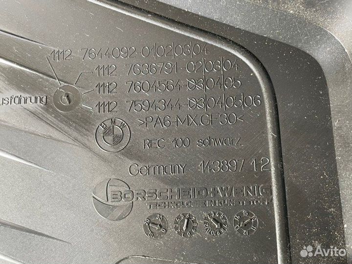 Накладка декоративная Bmw 5-Series F10 N20B20 2013