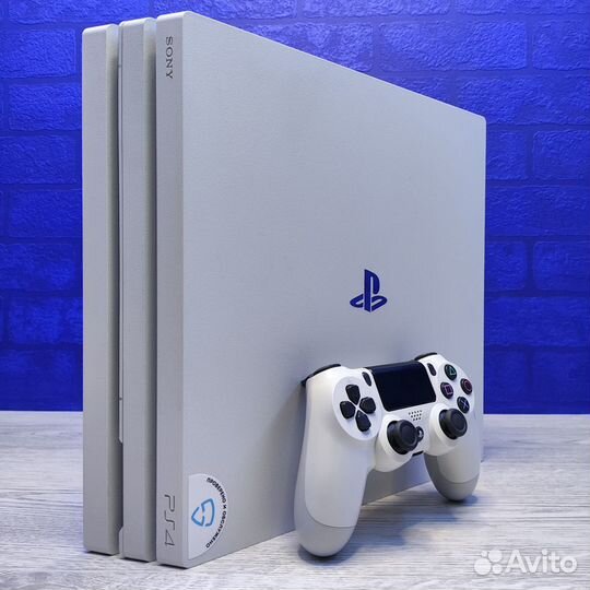 Игровая приставка Sony Playstation 4 Pro 1Тб Белая