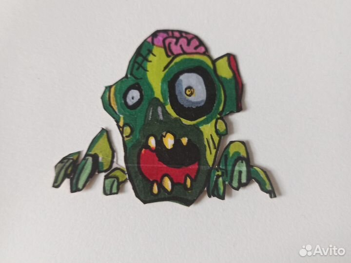 Наклейки самодельные