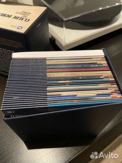 CD-диски. Собрание произведений Клода Дебюсси