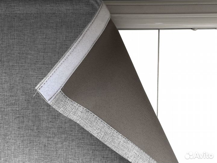 Римские шторы Holland blackout сер. 70-200 см