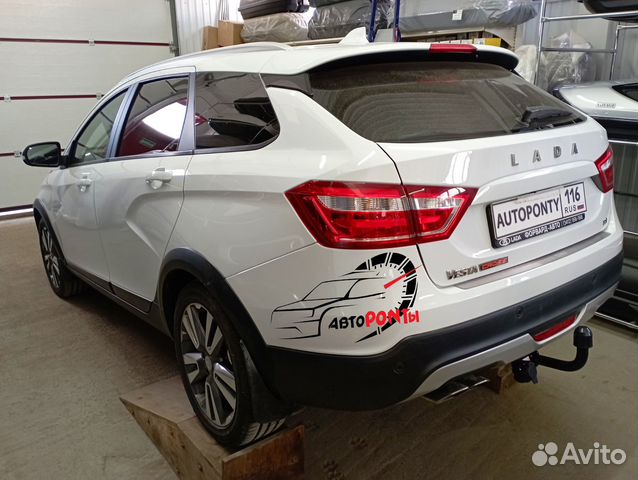 Фаркоп LADA Vesta sw cross съемный шар