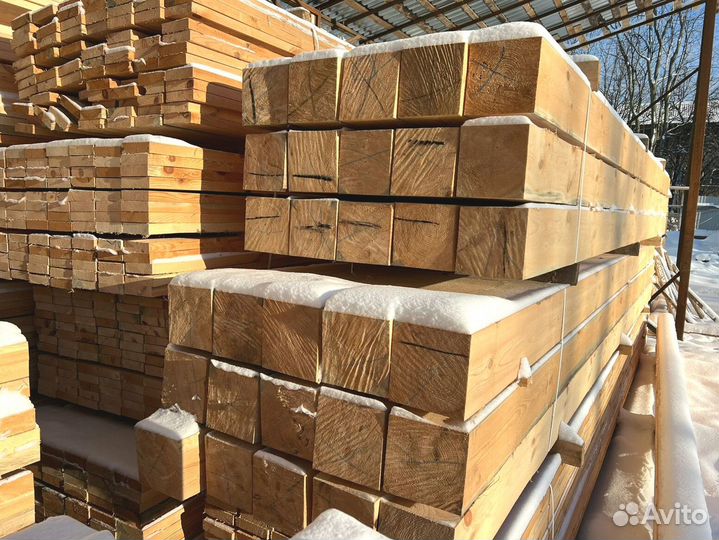 Доска обрезная 25х150х6000мм от производителя