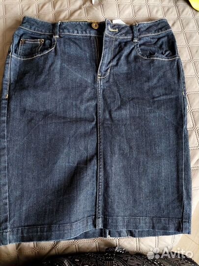 Юбка джинсовая