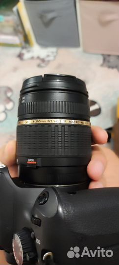 Фотоаппарат Canon eos 550d + tamron af 18-200mm