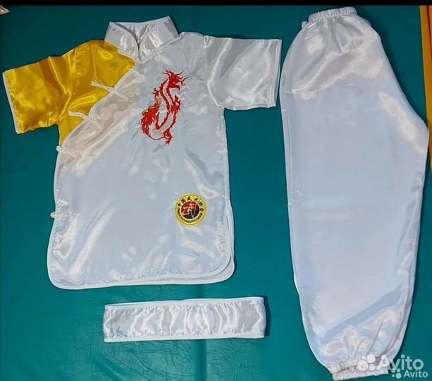 Детский костюм для занятий ушу