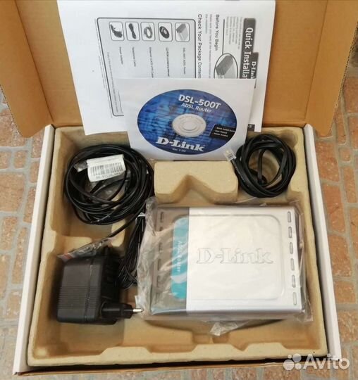 Роутер DSL-500T