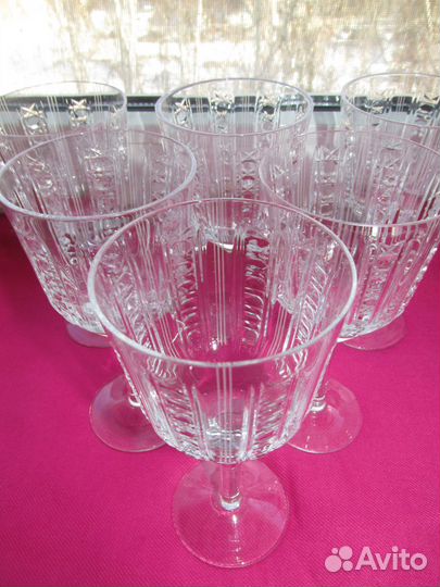 Фужеры хрустальные лзхс