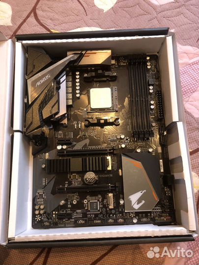 Материнская плата + процессор amd ryzen 7