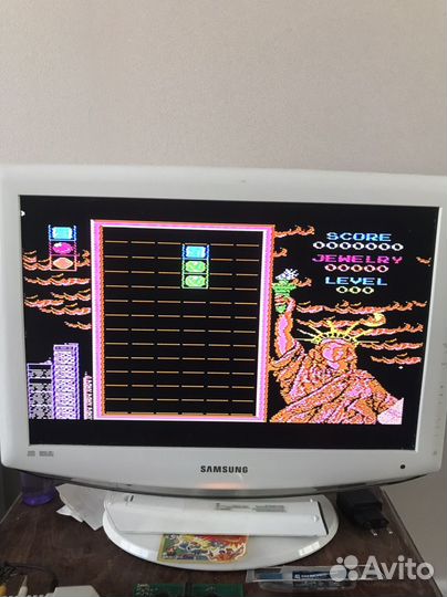 Картриджи dendy из 90х платка