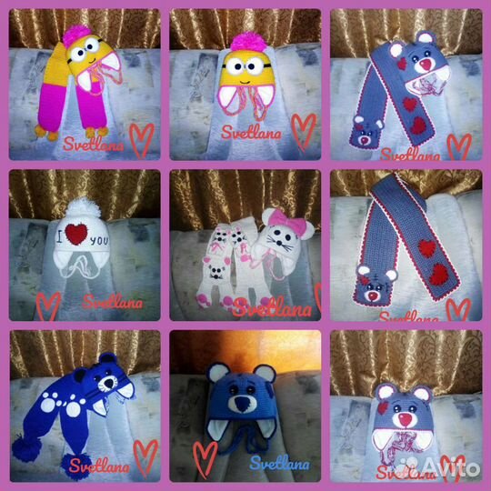 Детские шапочки новые