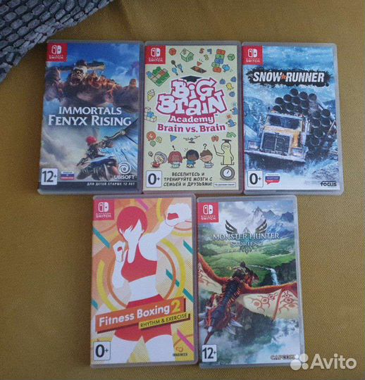 Игры для nintendo switch
