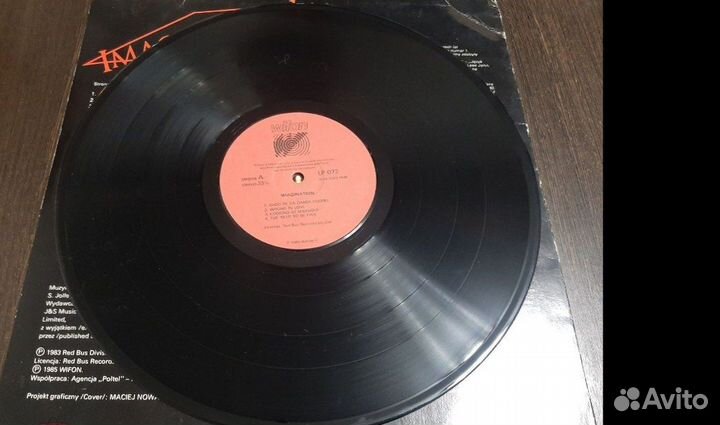 Виниловая пластинка Imagination (855)