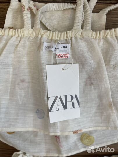 Костюм летний детский для девочки Zara