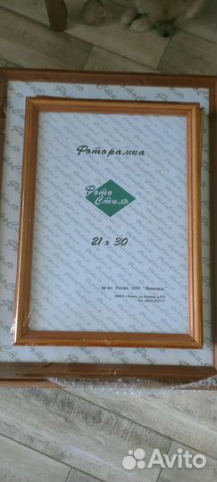 Новые рамки для фото для картин 4 шт