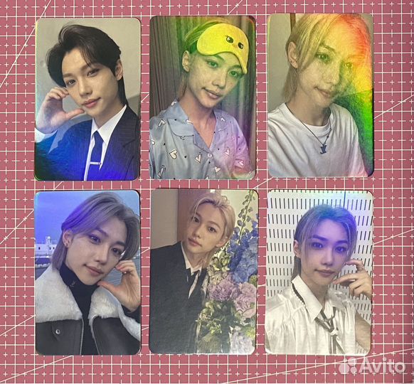 Голографические кпоп карты stray kids