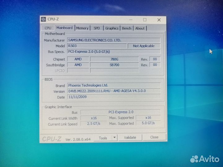 Ноутбук Samsung R503