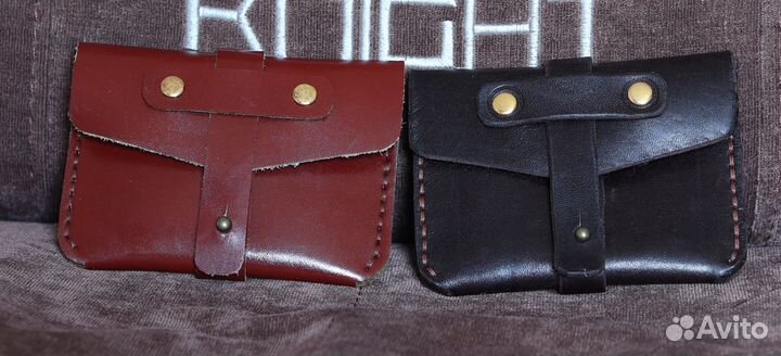 Картхолдер с хлястиком