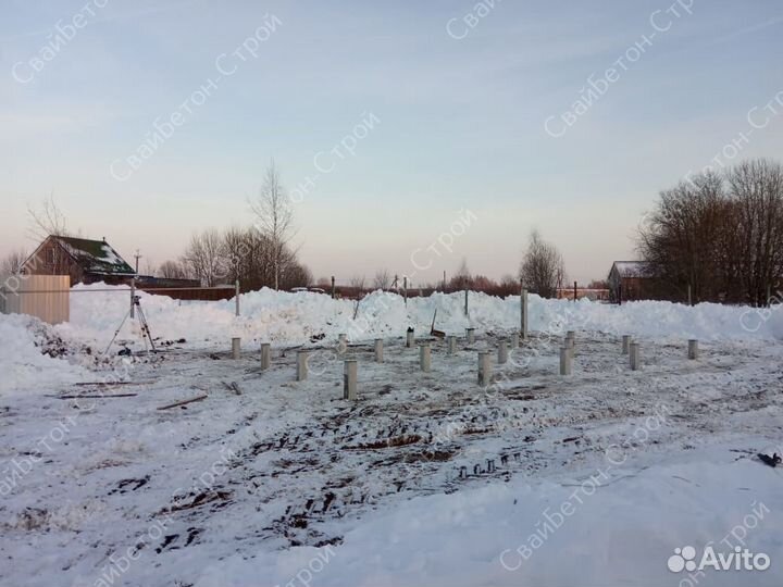 Забивные железобетонные сваи