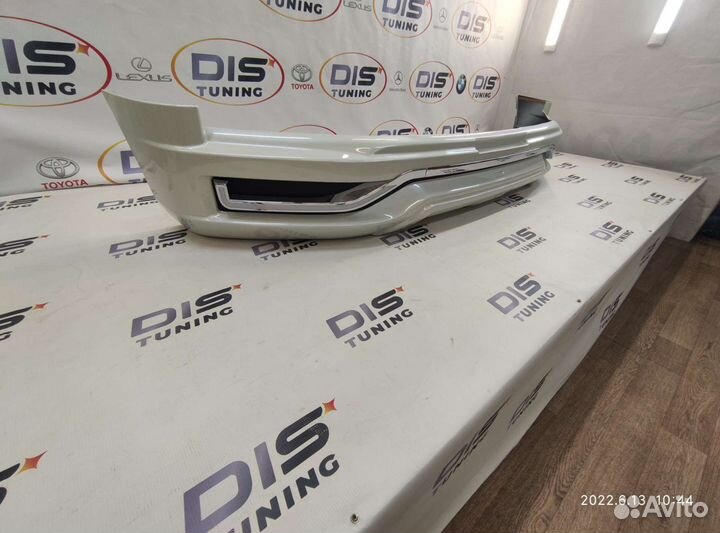 Губа передняя land cruiser 200 Modellista LED