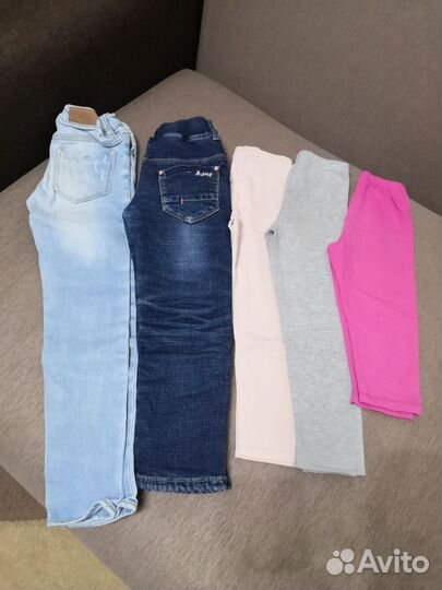 Вещи пакетом на девочку 104 110 zara hm