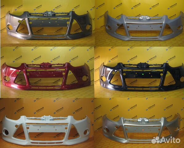 Бампер в цвет (Любой) Ford Focus 3