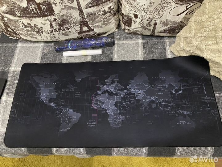 Коврик для клавиатуры страны мира