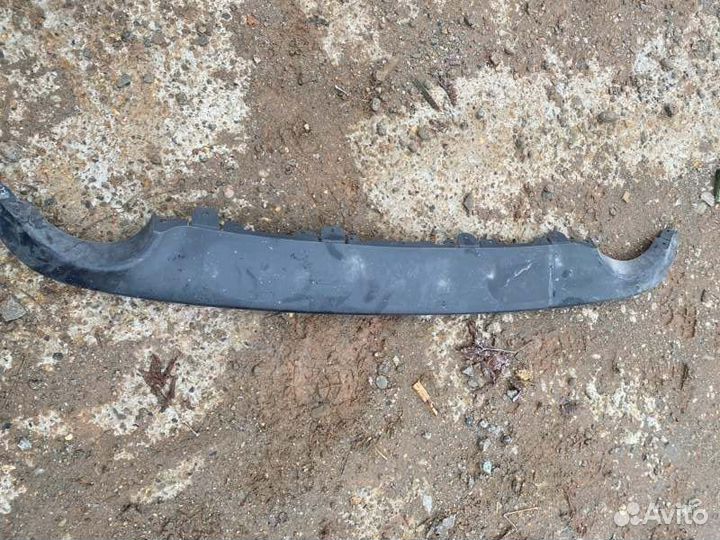 Накладка бампера задняя Hyundai Santa Fe 2009