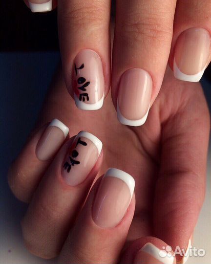 Наращивание ногтей, маникюр, педикюр, окрашивание