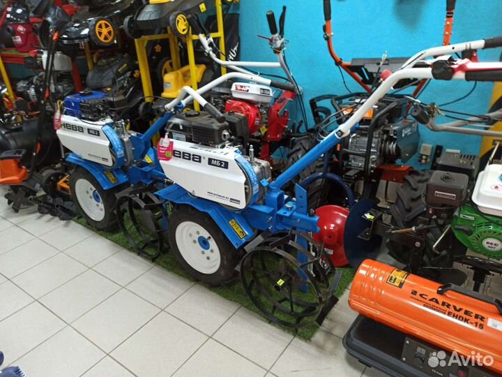 Мотоблок бензиновый Нева мб2-KC