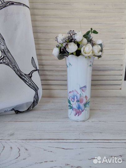 Вазочка Aynsley, фарфор, 21 см