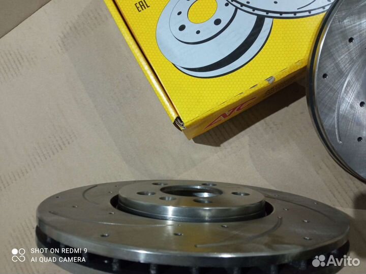 Тормозные диски volkswagen polo sport ZC d-288mm