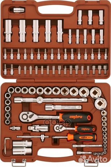 Набор инструментов (94 предм.) 6 гр. OMT94S ombra