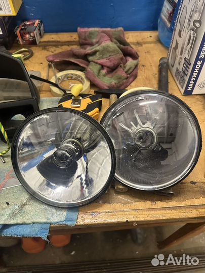 LED фары niva