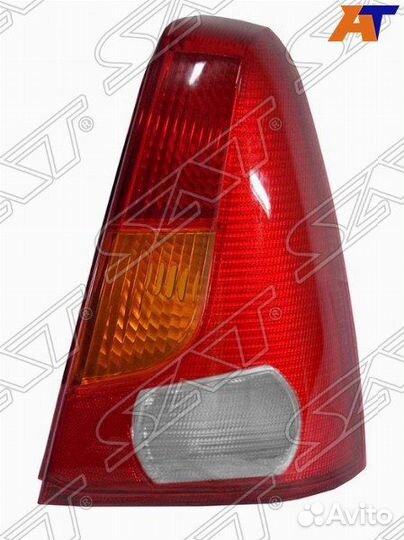 Фонарь задний на renault logan 1